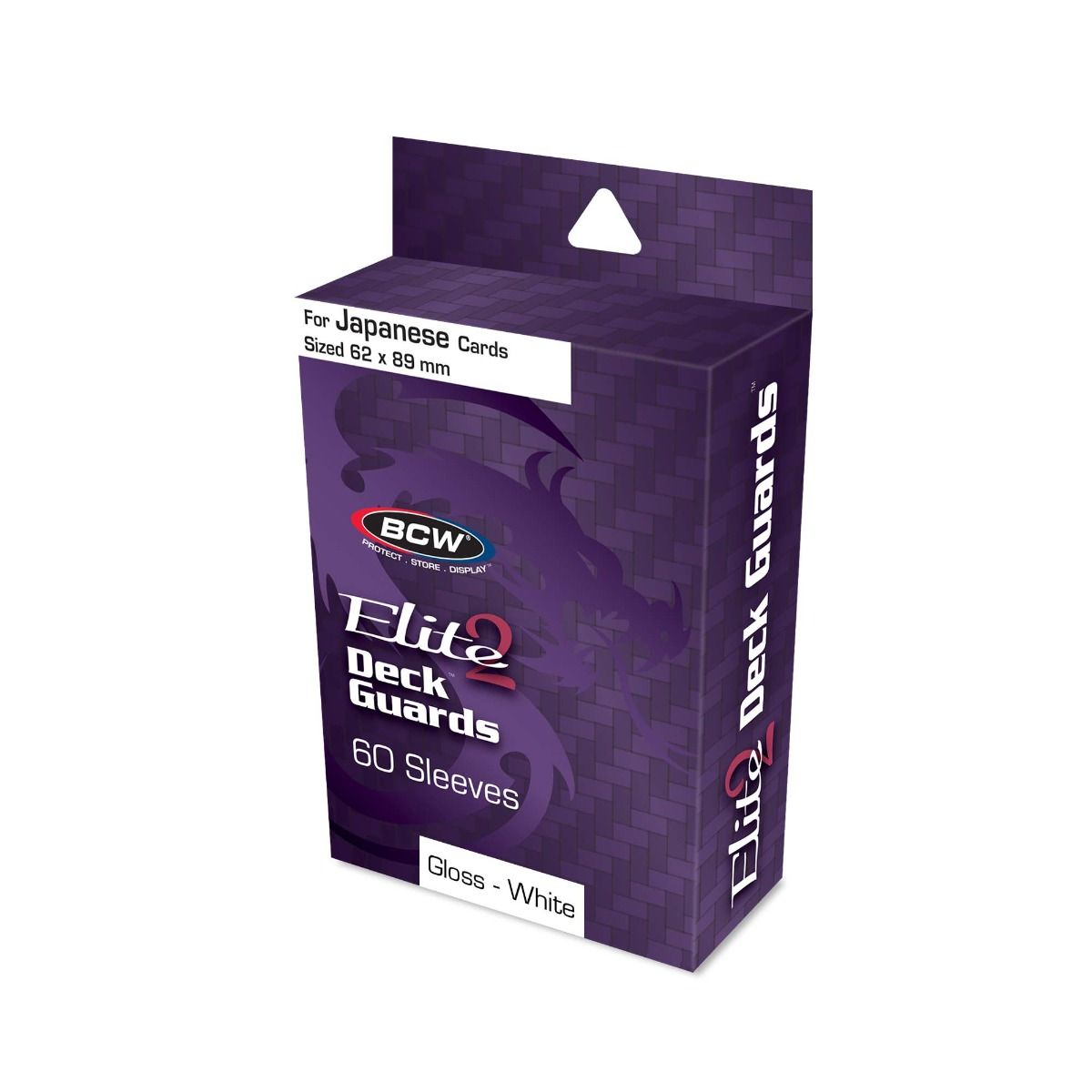 BCW Deck Guard: Elite2 Small sleeves - White (60ct)