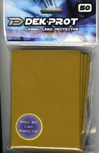 Dek Prot 50ct. Yugioh Sized Sleeves - Sunset Gold