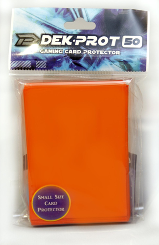 Dek Prot 50ct. Yugioh Sized Sleeves - Tulip Orange