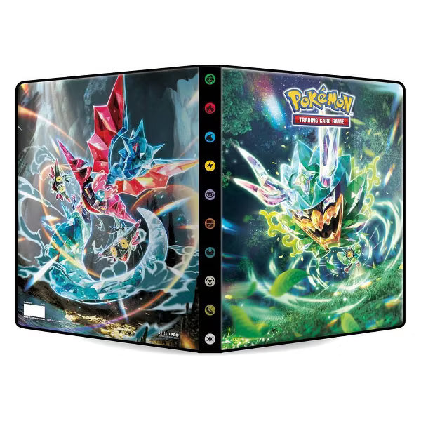 Ultra-Pro Pokémon Trading Card Game Scarlet Violet Twilight Masquerade 9-Pocket Portfolio