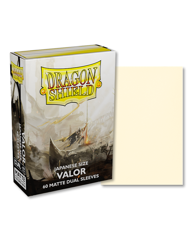 Dragon Shield - Valor - Dual Matte Sleeves - Japanese Size