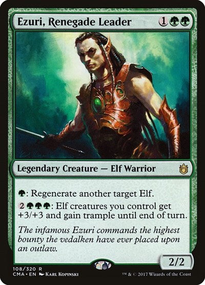 Ezuri, Renegade Leader (Commander Anthology) Near Mint