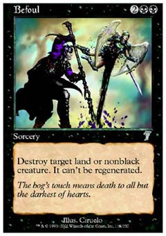 Befoul (7th Edition) Light Play