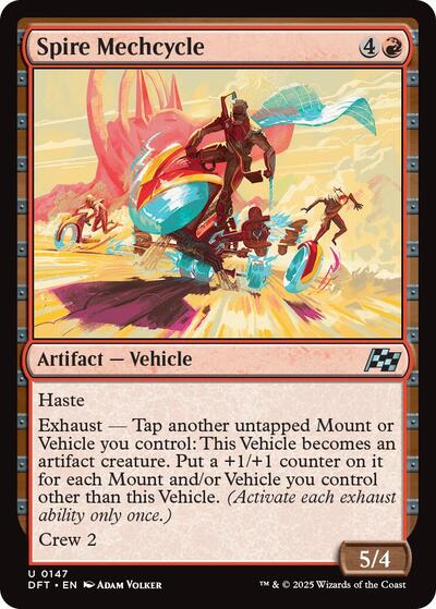 Spire Mechcycle (Aetherdrift) Light Play Foil