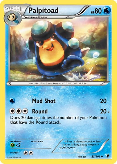 Palpitoad (Noble Victories) Light Play