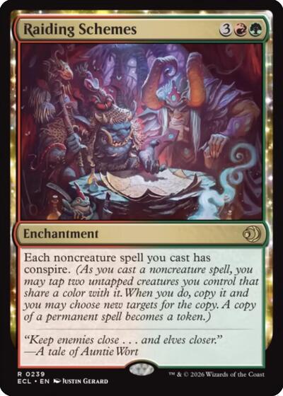 Raiding Schemes (Lorwyn Eclipsed) Light Play