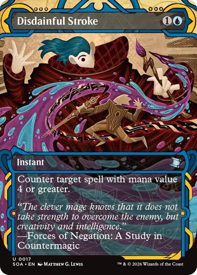 Disdainful Stroke (Secrets of Strixhaven: Mystical Archive) Light Play