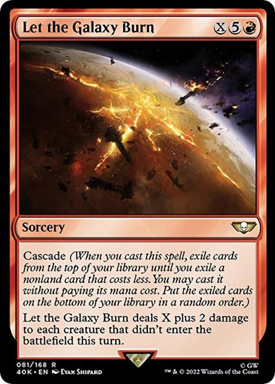 Let the Galaxy Burn (Universes Beyond: Warhammer 40K) Light Play