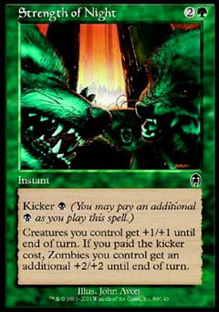 Strength of Night (Apocalypse) Medium Play