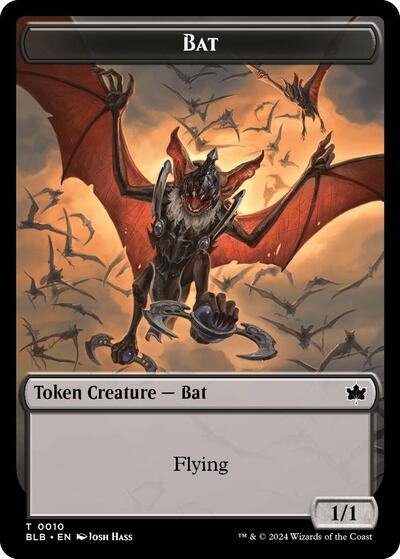 Bat Token (Bloomburrow) Light Play