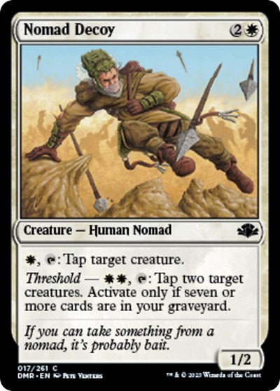 Nomad Decoy (Dominaria Remastered) Light Play