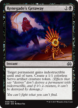 Renegade's Getaway (Aether Revolt) Light Play
