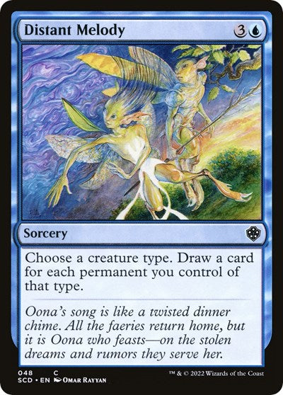 Distant Melody (Commander 2022 Starter Decks) Light Play