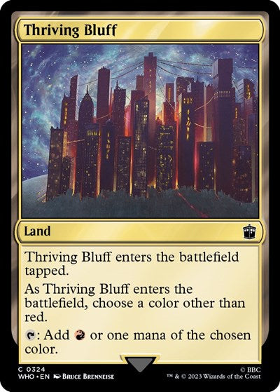 Thriving Bluff (Universes Beyond: Doctor Who) Light Play