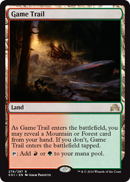 Game Trail (Shadows Over Innistrad) Medium Play
