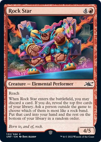 Rock Star (Unfinity) Light Play
