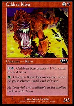 Caldera Kavu (Planeshift) Light Play