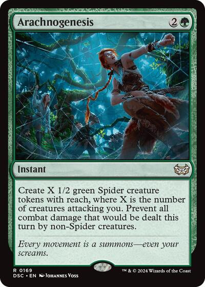Arachnogenesis (Commander: Duskmourn: House of Horror) Light Play