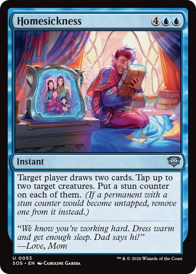 Homesickness (Secrets of Strixhaven) Light Play Foil