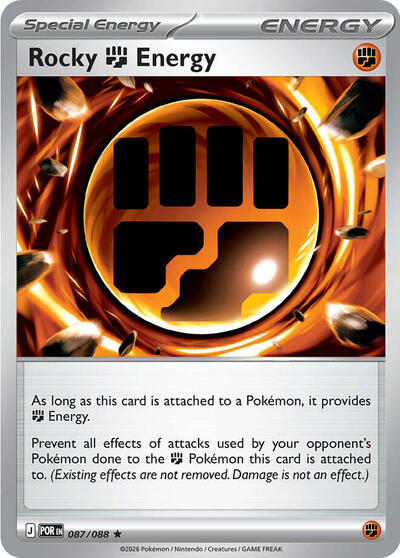 Rocky Fighting Energy (ME03: Perfect Order) Light Play Holofoil