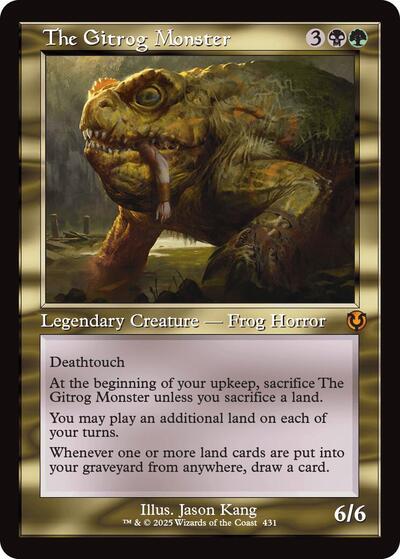 The Gitrog Monster (Retro Frame) (Innistrad Remastered) Light Play