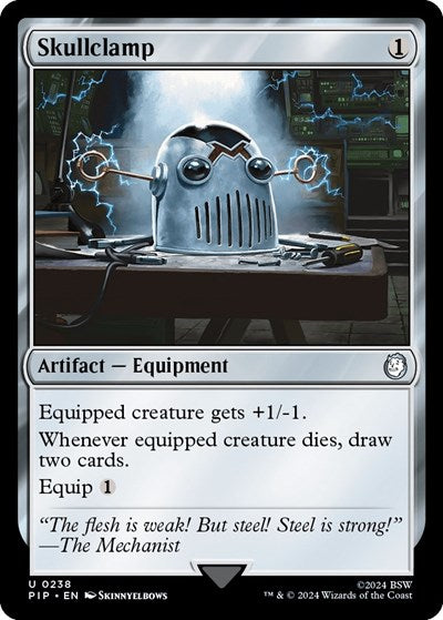 Skullclamp (Universes Beyond: Fallout) Light Play