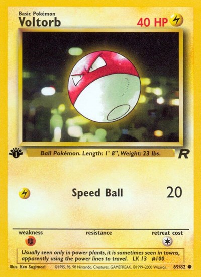 Voltorb (Team Rocket) Damaged / Poor Unlimited
