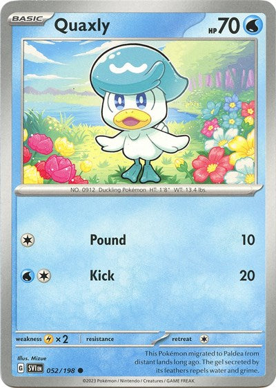 Quaxly (Scarlet and Violet: Base Set) Light Play