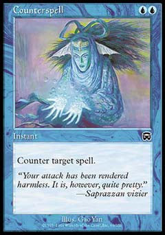 Counterspell (Mercadian Masques) Medium Play