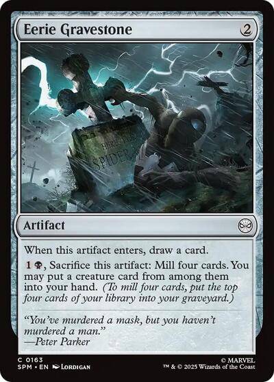 Eerie Gravestone (Marvel's Spider-Man) Light Play