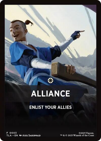 Alliance Theme Card (Avatar: The Last Airbender) Light Play
