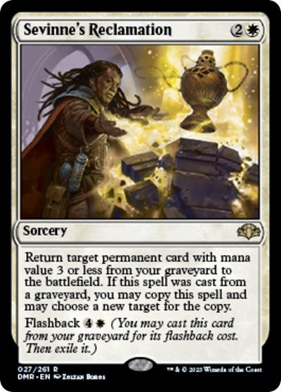 Sevinne's Reclamation (Dominaria Remastered) Light Play