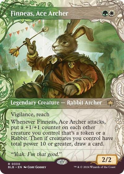 Finneas, Ace Archer (Showcase) (Bloomburrow) Light Play