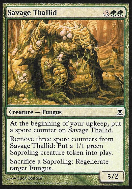 Savage Thallid (Time Spiral) Medium Play
