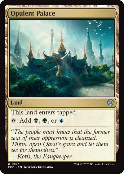 Opulent Palace (Commander: Lorwyn Eclipsed) Light Play