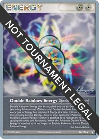 Double Rainbow Energy - 2008 (Jason Klaczynski) (World Championship Decks) Heavy Play