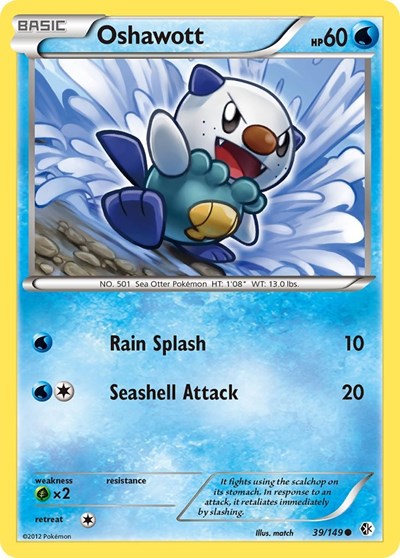 Oshawott (Boundaries Crossed) Medium Play