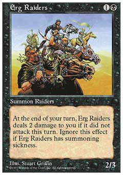 Erg Raiders (5th Edition) Light Play