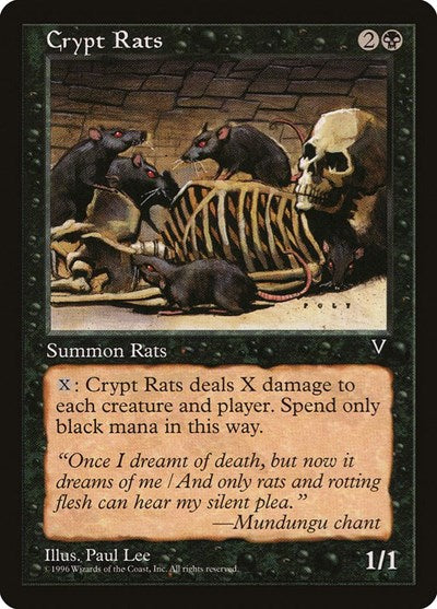 Crypt Rats (Visions) Heavy Play