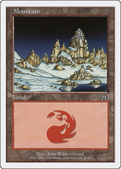 Mountain (46) (Promos: Deckmasters Garfield vs Finkel) Medium Play