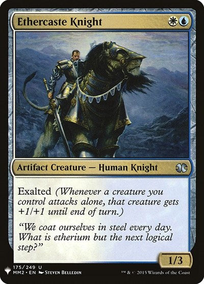 Ethercaste Knight (Mystery Booster) Light Play
