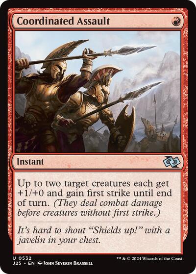 Coordinated Assault (Foundations Jumpstart) Light Play