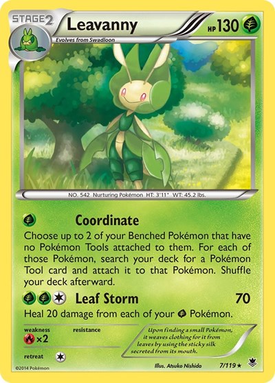 Leavanny (XY - Phantom Forces) Damaged / Poor