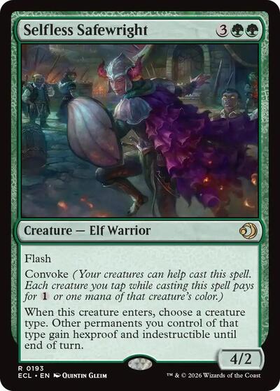 Selfless Safewright (Lorwyn Eclipsed) Light Play