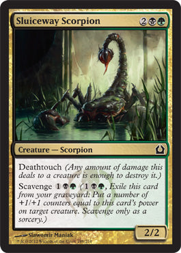 Sluiceway Scorpion (Return to Ravnica) Light Play