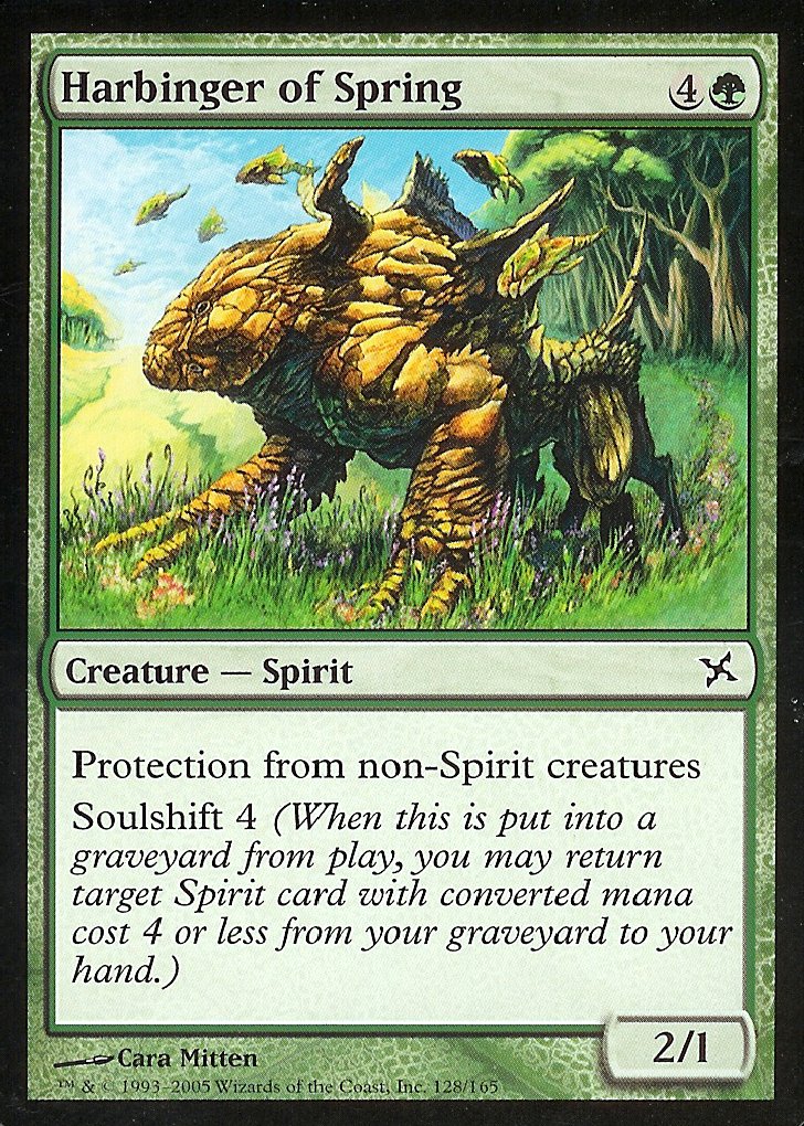 Harbinger of Spring (Betrayers of Kamigawa) Light Play