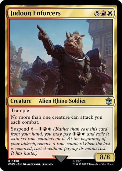 Judoon Enforcers (Universes Beyond: Doctor Who) Light Play