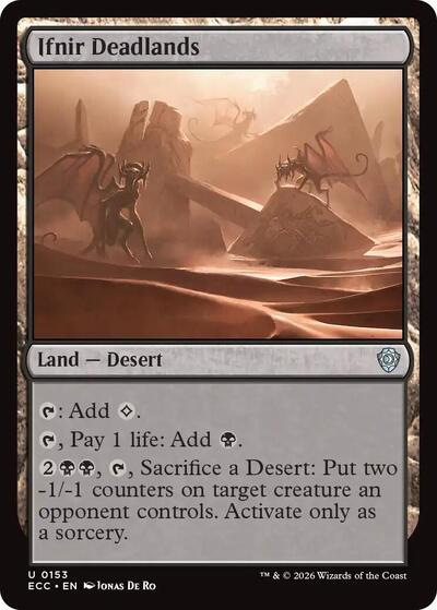Ifnir Deadlands (Commander: Lorwyn Eclipsed) Light Play