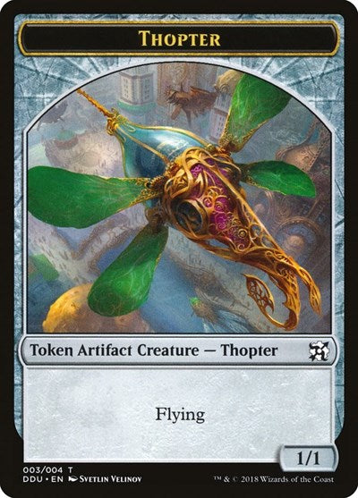 Thopter Token (003) (Duel Decks: Elves vs. Inventors) Light Play