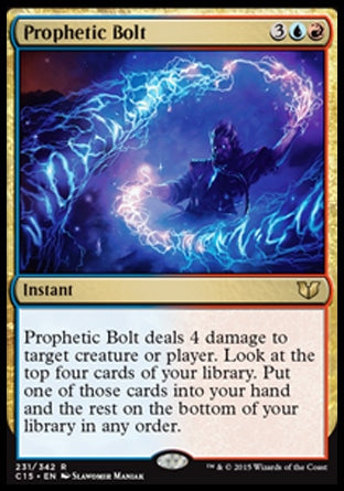 Prophetic Bolt (Commander 2015) Light Play